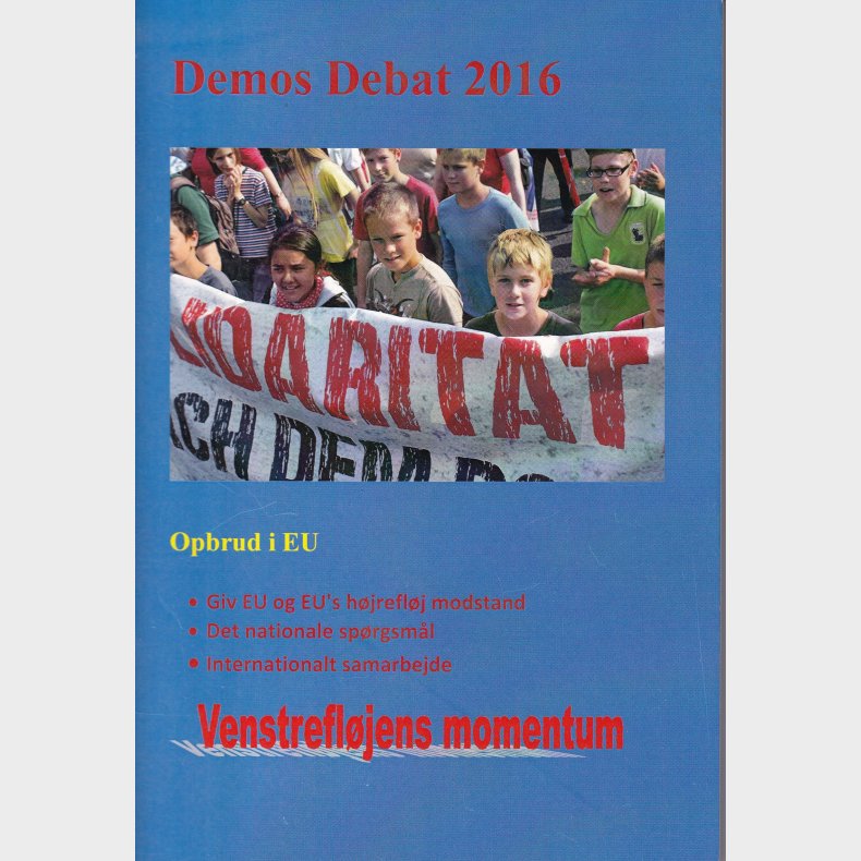 Demos Debat 2016