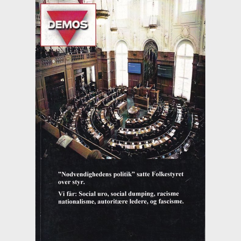 Demos Debat 2017, Neoliberalisme, nationalisme, neofascisme