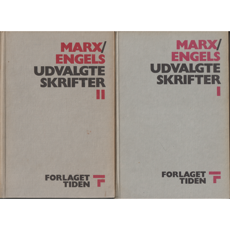 Marx/Engels - Udvalgte skrifter 1-2